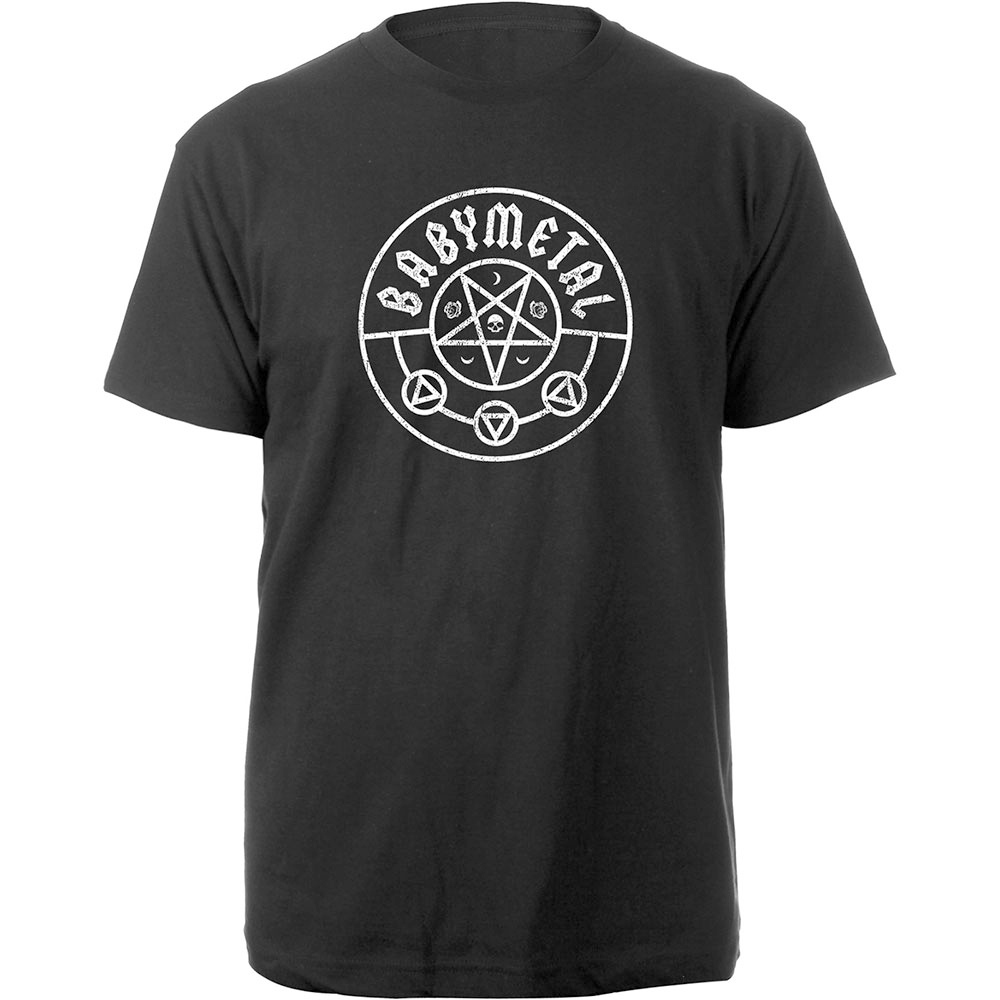 Babymetal - Pentagram Tshirt Homme - Noir